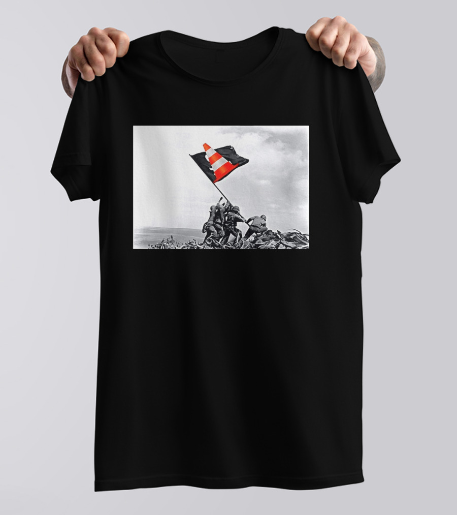 Pittsburgh Pirates Win Their First Series Traffic Cone Flag T-Shirt