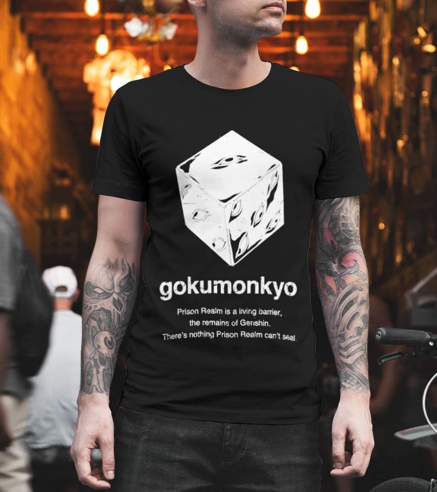 Jump Ichiban Jujutsu Kaisen X Mangart Beams Gokumonkyo Prison Realm T-Shirt