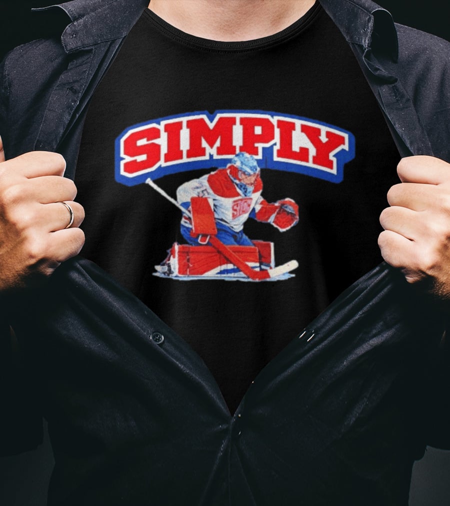 Montreal Canadiens Simply The Best 2026 Goalie T-Shirt