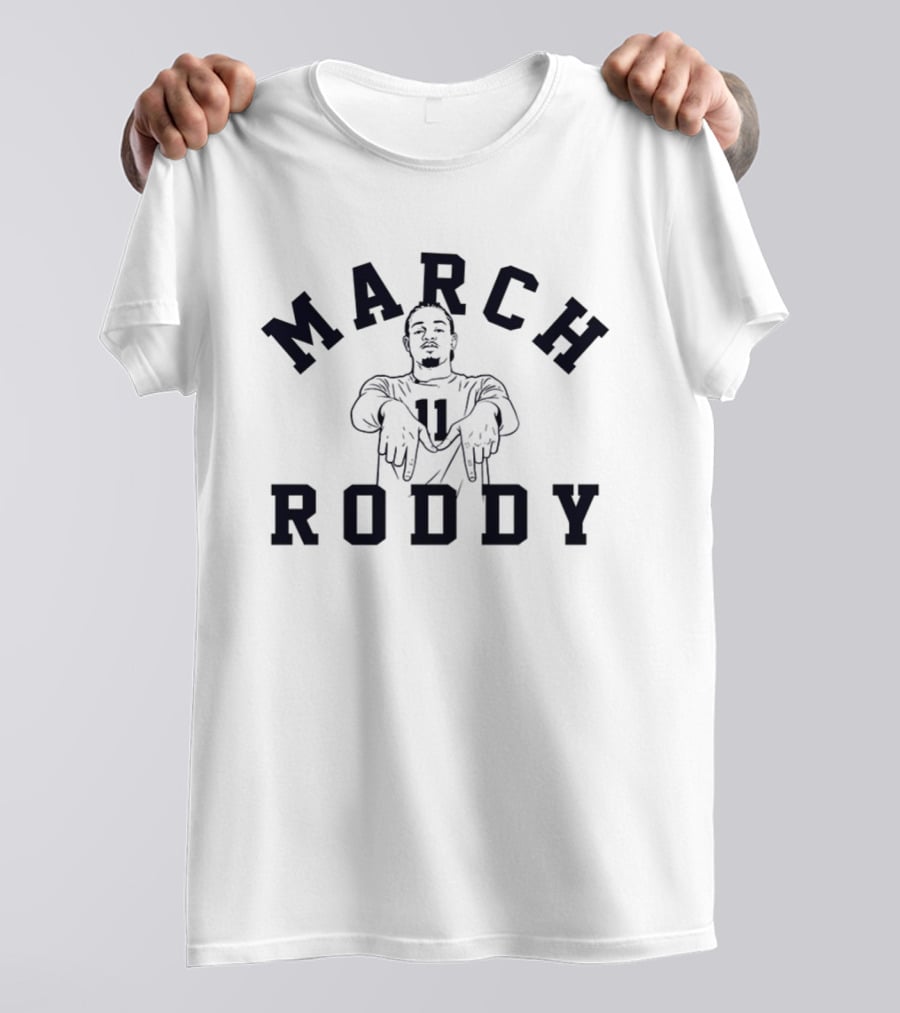 Roddy Gayle Jr. Michigan Wolverines Basketball March Roddy T-Shirt