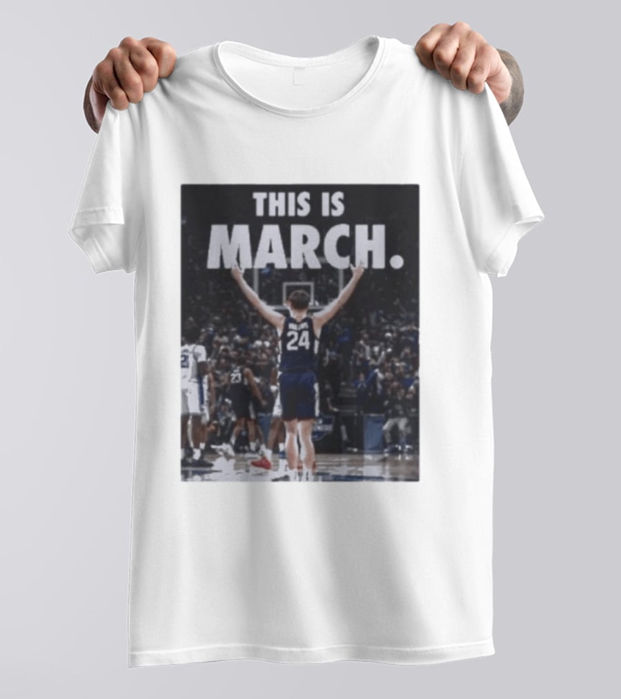 This Is March Braylon Mullins The Shot Uconn Clutch Basketball Moment T-Shirt