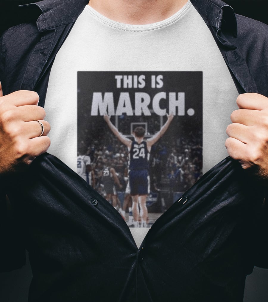 This Is March Braylon Mullins The Shot Uconn Clutch Basketball Moment T-Shirt