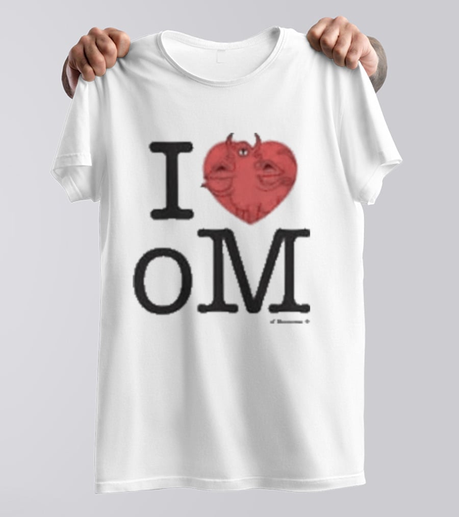 Polyvinyl Records Of Montreal I Love Om Heart Tomato Face T-Shirt
