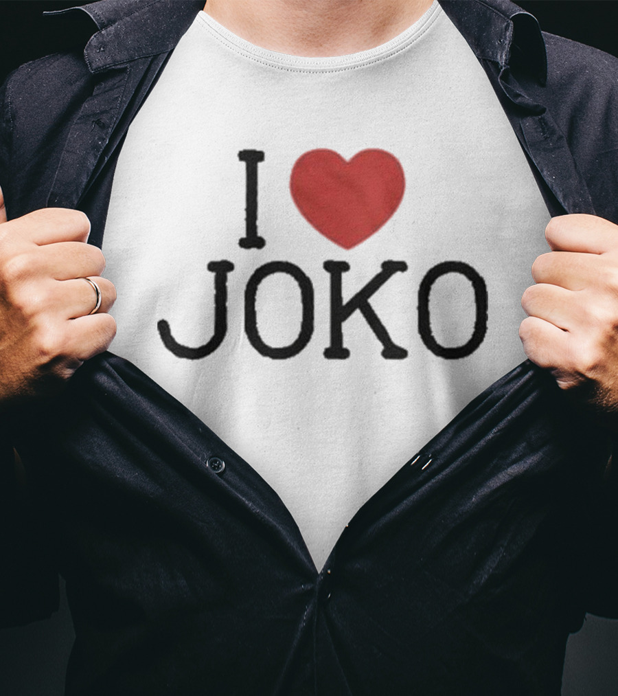 I Love Joko Heart T-Shirt