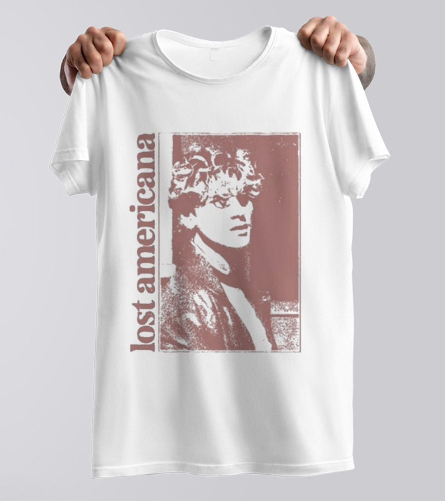 Lost Americana Mgk Retro Style Image T-Shirt