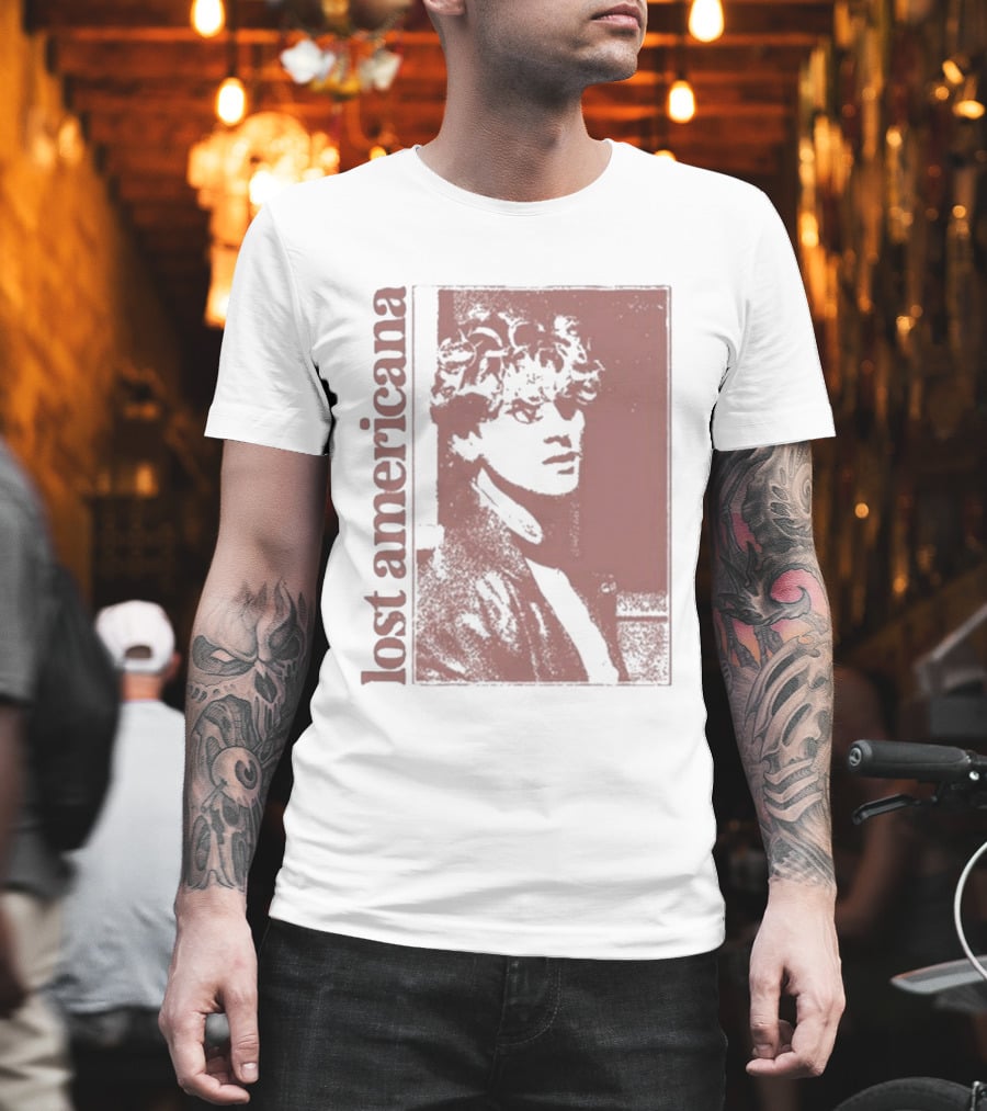 Lost Americana Mgk Retro Style Image T-Shirt