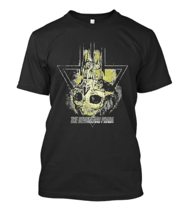 The Devil Wears Prada Dead Throne Skull Flame T-Shirt