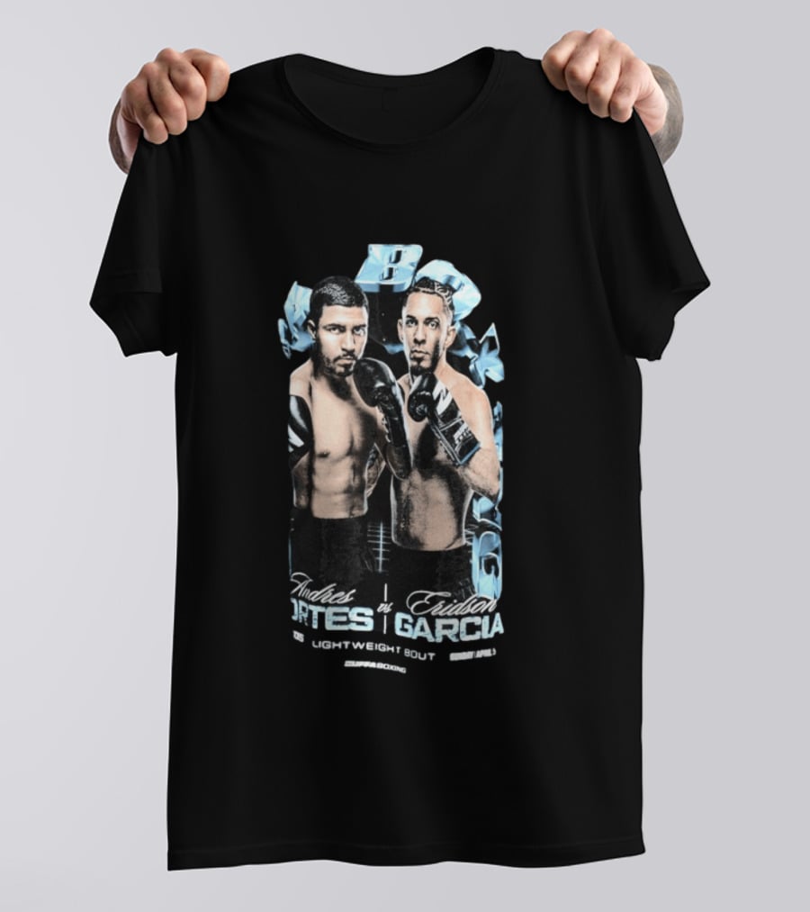 Zuffa Boxing Andres Cortez Vs Eridson Garcia Zo5 Lightweight Bout Showdown T-Shirt