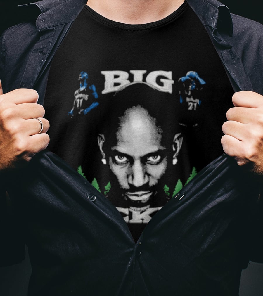 Big Ticket Kevin Garnett Minnesota Timberwolves Legend T-Shirt