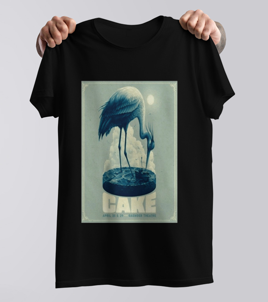 CAKE April 28 & 29 Saenger Theatre New Orleans LA 2026 T-Shirt