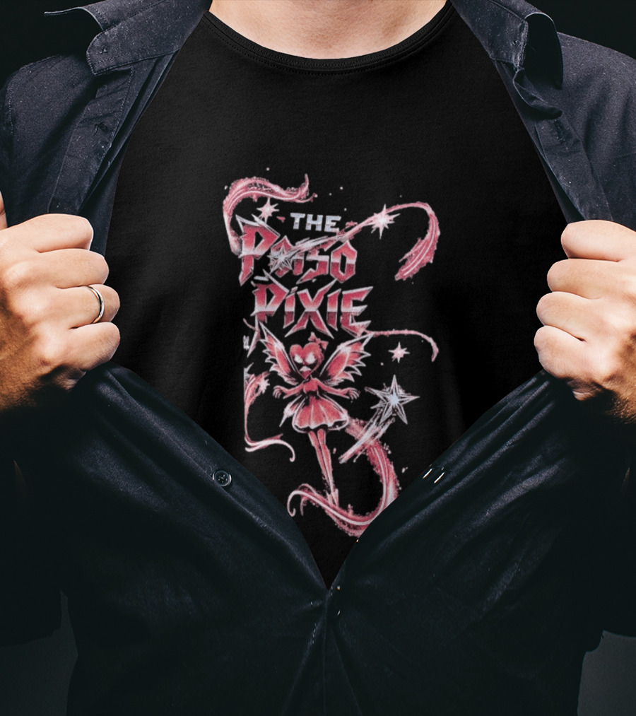 The Poison Pixie Candice Lerae Magic Wand Stars T-Shirt