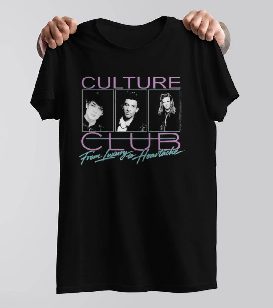 Culture Club From Luxury To Heartache Retro Photo T-Shirt