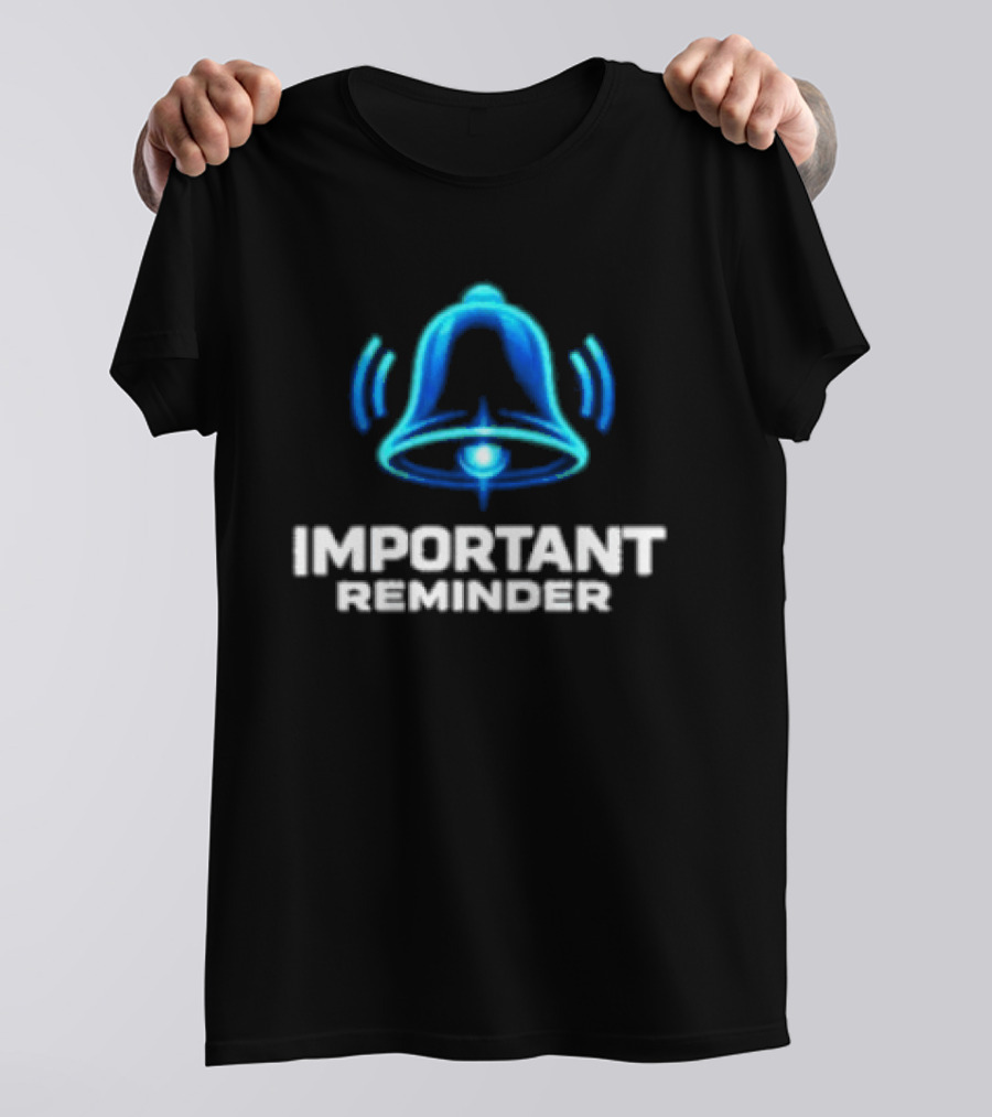Elon Musk Important Reminder Bell T-Shirt