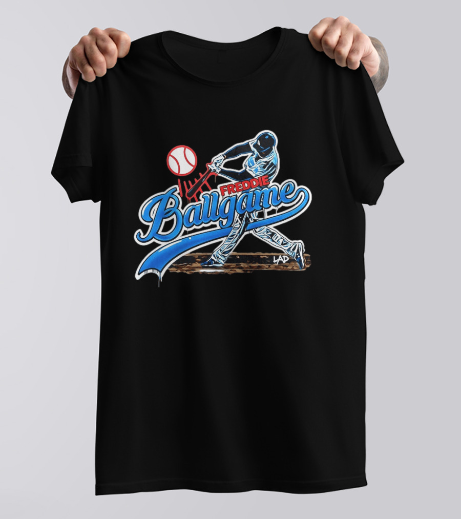Freddie Ballgame Freddie Freeman Los Angeles Dodgers Baseball LAP T-Shirt