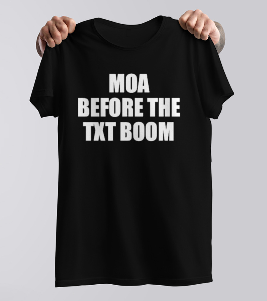Moa Before The Txt Boom Phrase Nostalgia T-Shirt