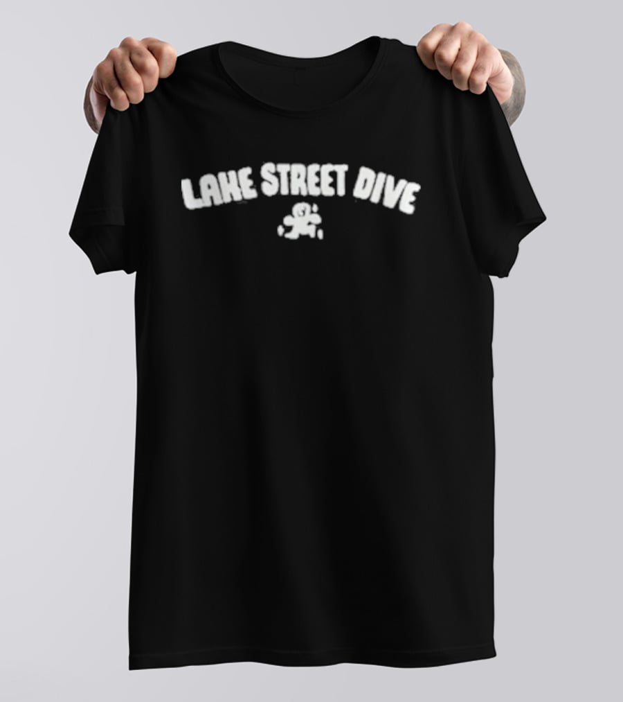 Lake Street Dive Embroidered Disco Man 2026 T-Shirt
