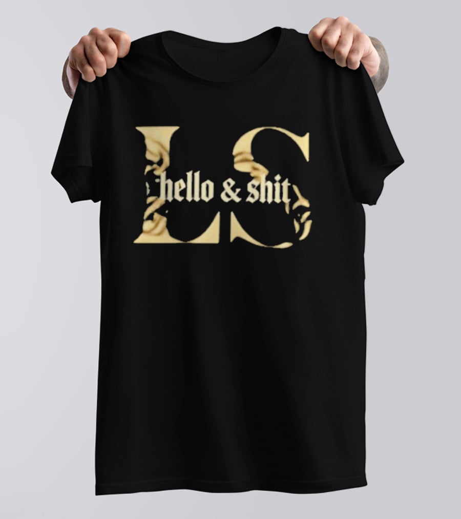 LS Hello & Shit Gold Leo Skepi T-Shirt