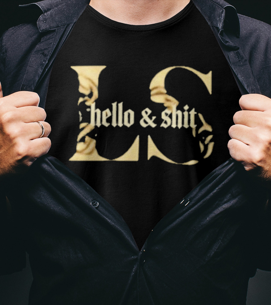 LS Hello & Shit Gold Leo Skepi T-Shirt
