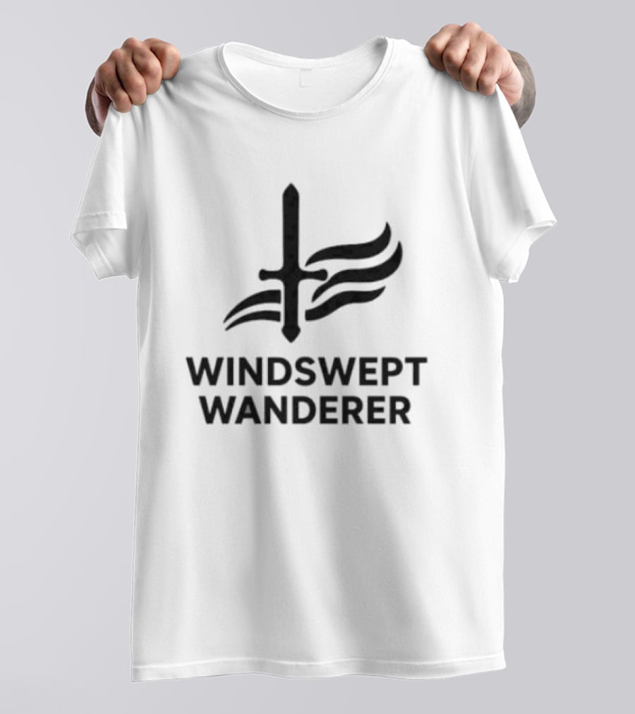 Windswept Wanderer Sword Grace Wuxia T-Shirt