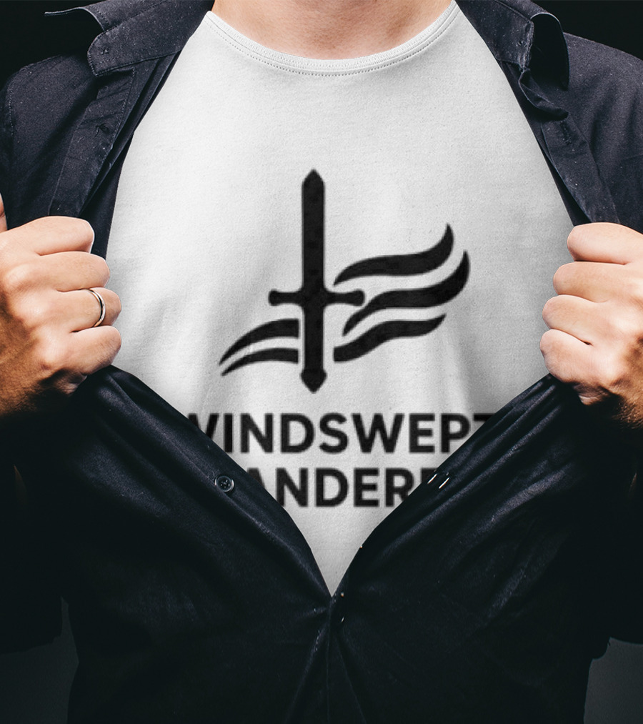 Windswept Wanderer Sword Grace Wuxia T-Shirt