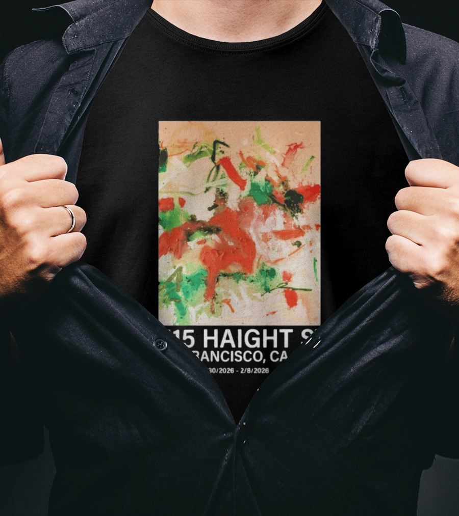 Midnight Organic J. Brian 1415 Haight St San Francisco CA 94117 T-Shirt