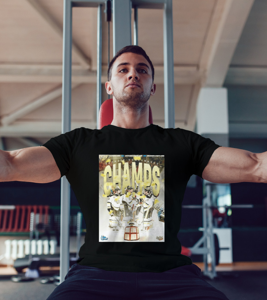 Detroit Honeybaked OHL Cup Champs 2026 Celebration T-Shirt