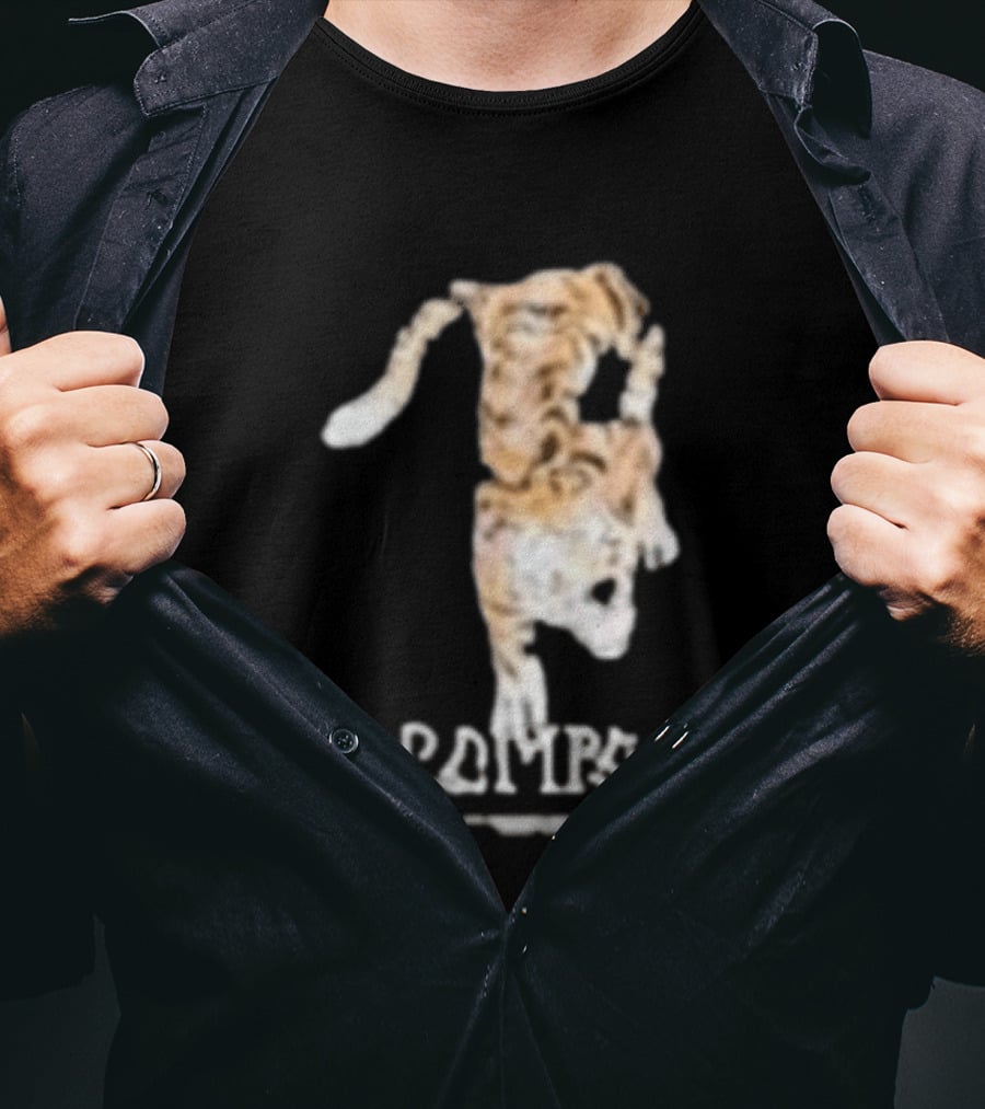 Pompeii Tiger Jumping T-Shirt