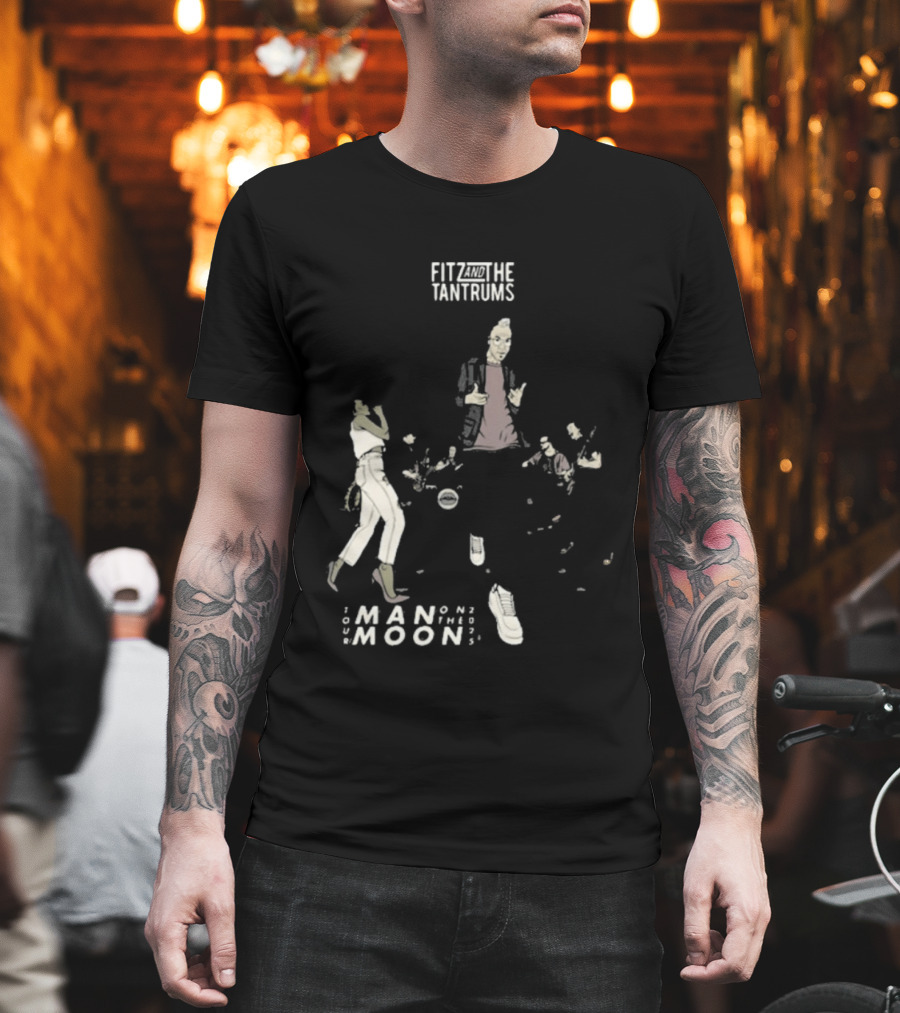 Fitz And The Tantrums Man On The Moon Band Dance Scene T-Shirt