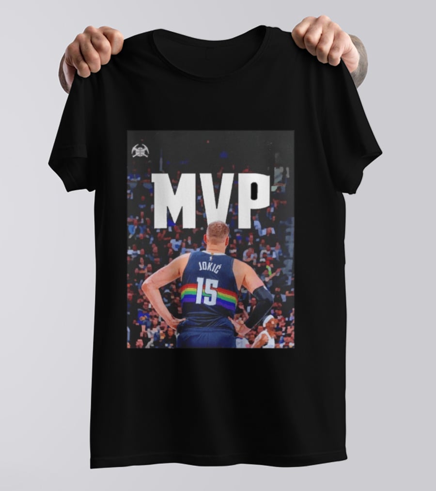 MVP Nikola Jokić 15 Denver Nuggets Basketball T-Shirt