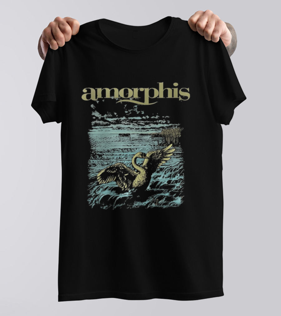 Amorphis Swan Lake Borderland T-Shirt