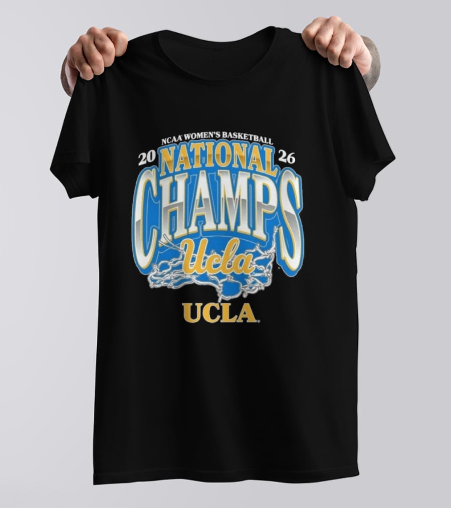 NCAA Women's Basketball 2026 National Champs UCLA Bruins T-Shirt