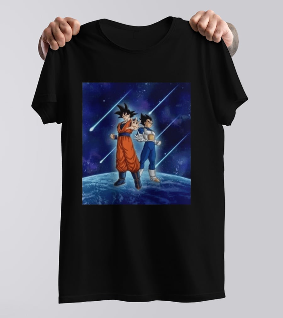 Dragon Ball Games Battle Hour 2026 Dokkan Battle Goku Vegeta Space Adventure T-Shirt