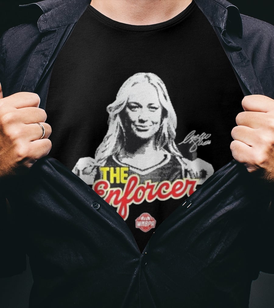 Sophie Cunningham The Enforcer WNBPA Basketball Signature T-Shirt