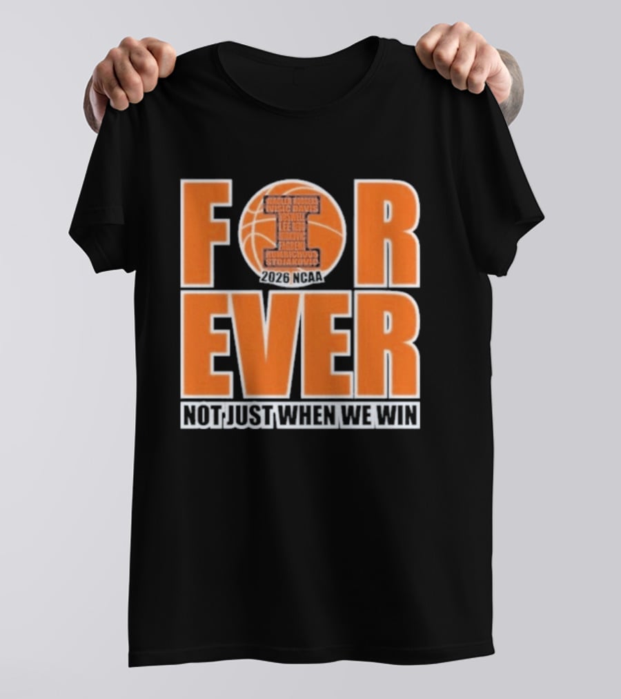 Forever Support 2026 NCAA Commitment Not Just Winning T-Shirt