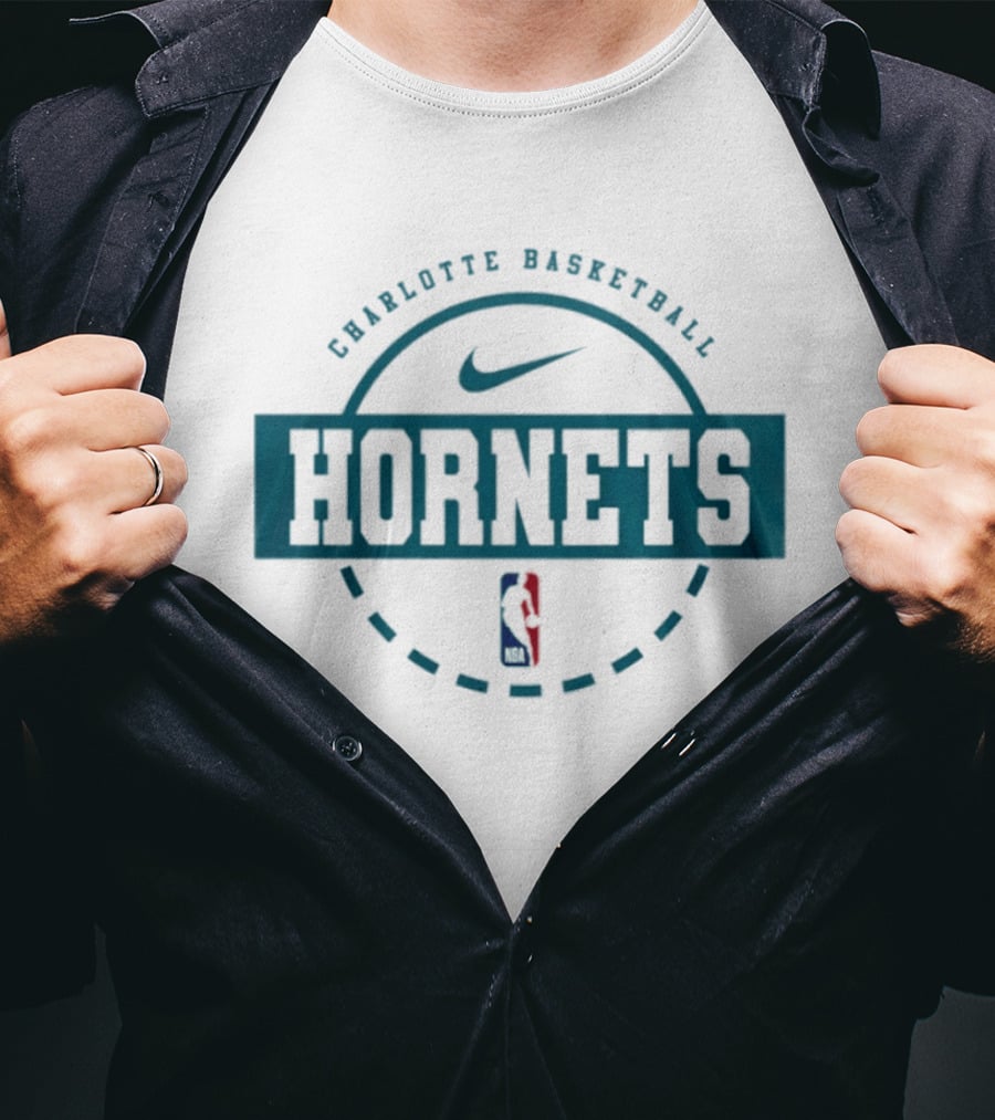 Charlotte Basketball Hornets NBA Nike T-Shirt