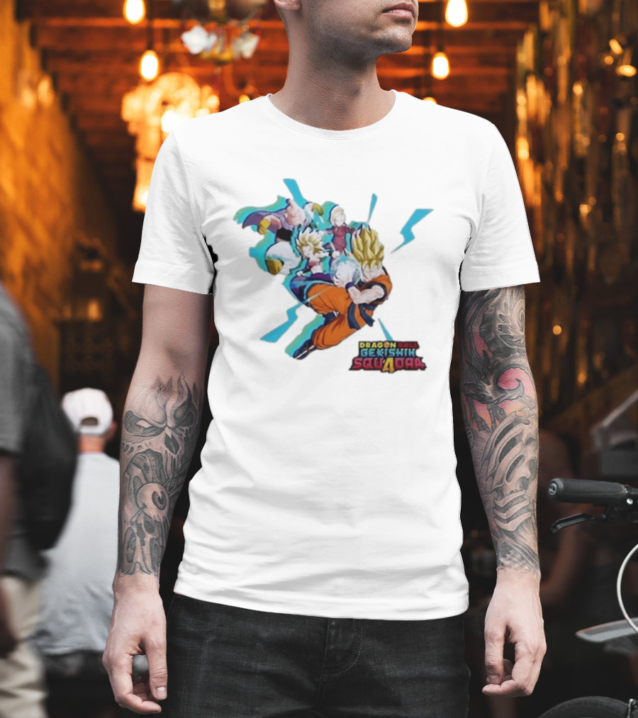 Dragon Ball Gekishin Squadra 2026 Games Battle Hour Characters T-Shirt