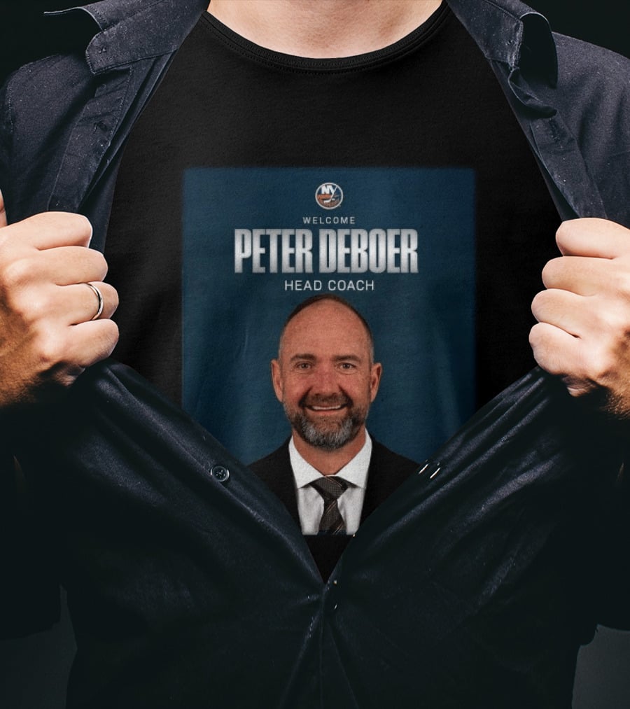 Welcome Peter Deboer Head Coach NY Islanders T-Shirt