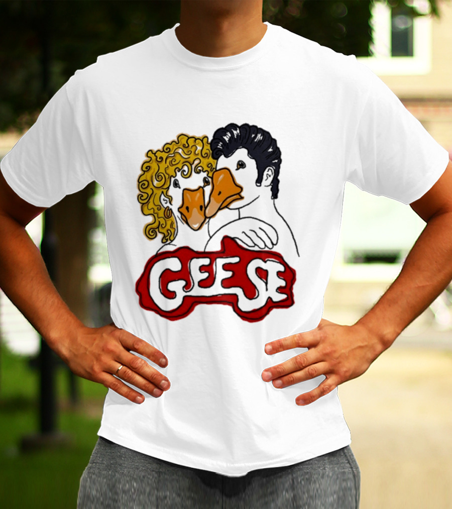 Grease Inspired Lonely Club Geese With Duck Faces T-Shirt