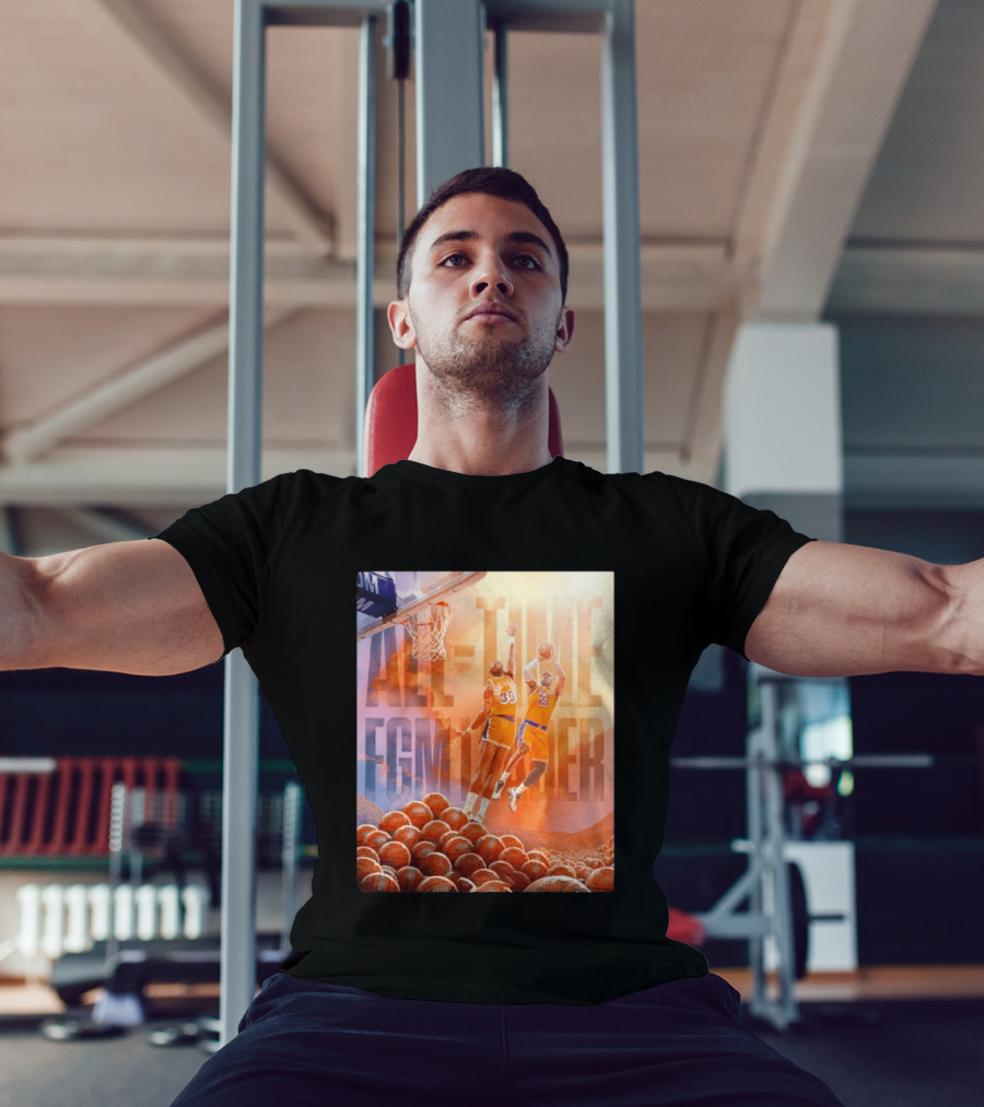 LeBron 23 Surpassing Kareem 33 All Time FGM Leader NBA Basketball T-Shirt