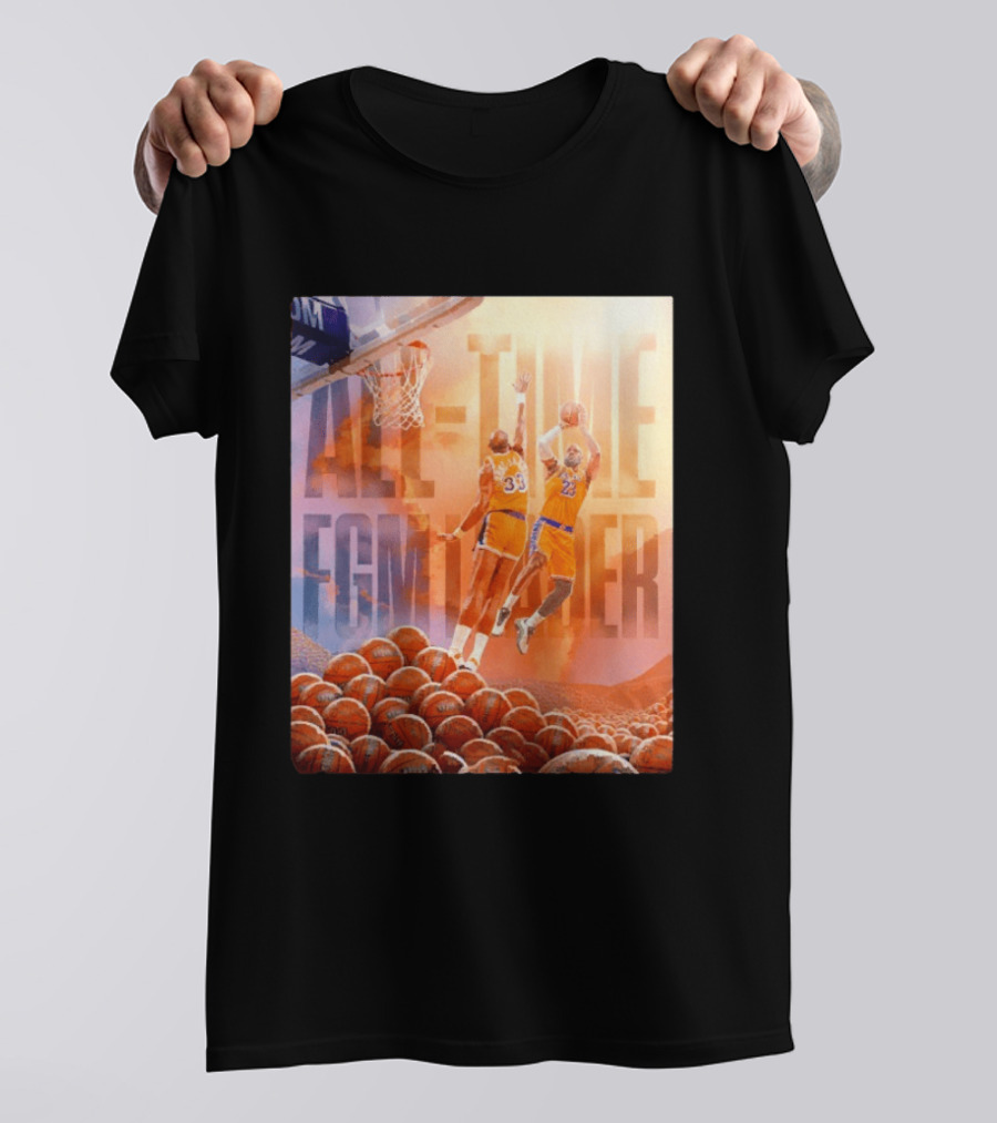 LeBron 23 Surpassing Kareem 33 All Time FGM Leader NBA Basketball T-Shirt