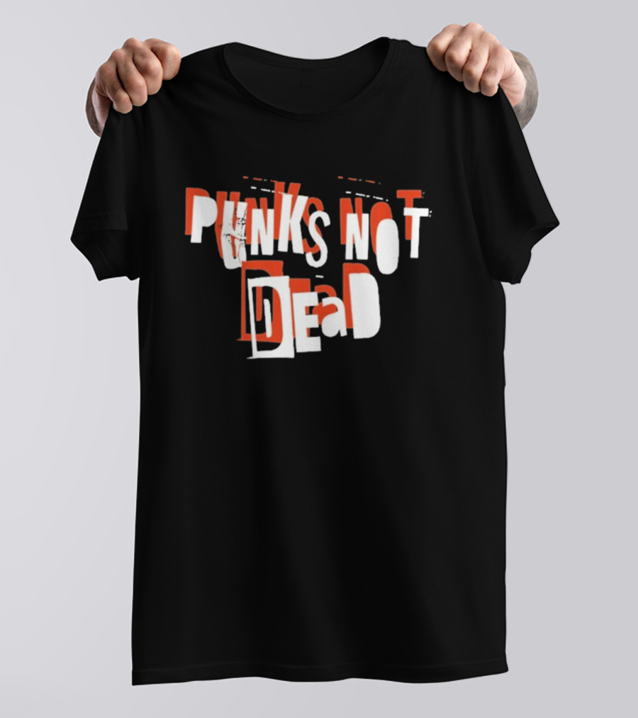 Punks Not Dead 76 26 Distorted T-Shirt