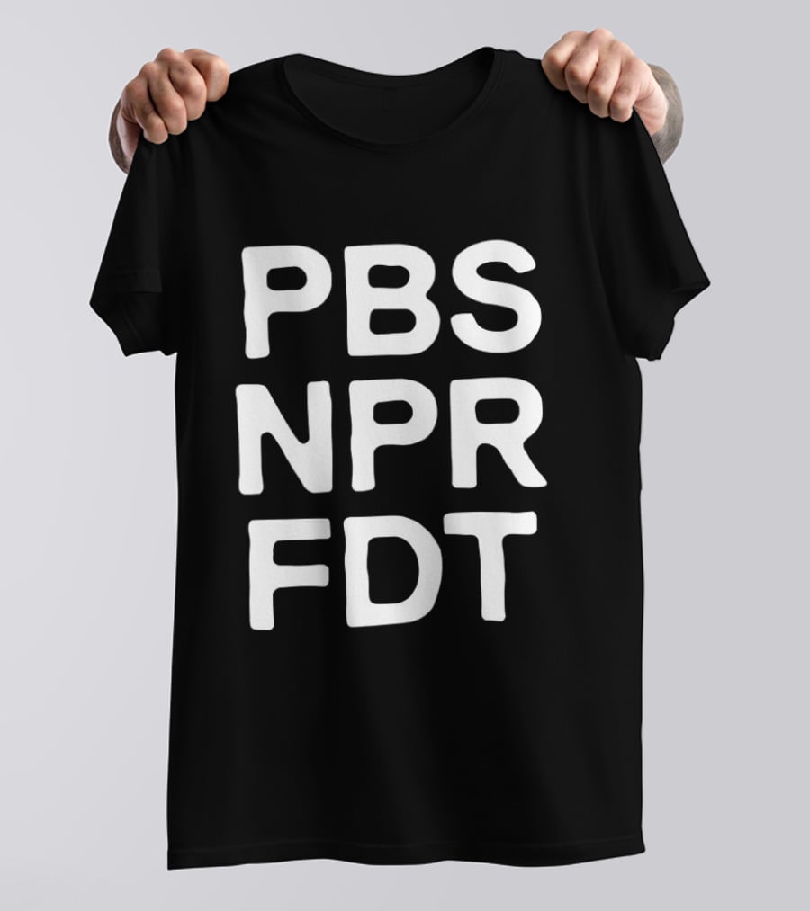 Resist PBS NPR FDT T-Shirt