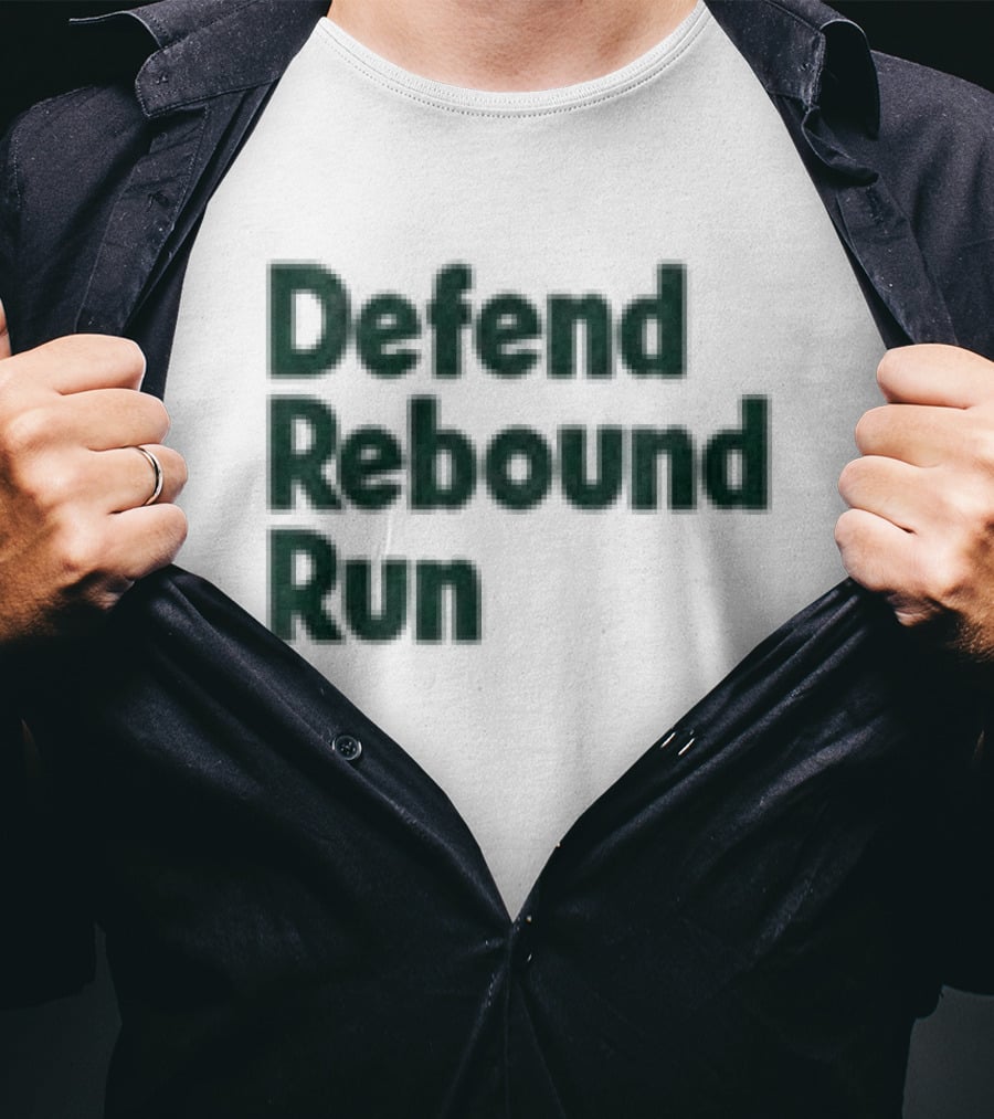 Barstool Sports Defend Rebound Run Pocket Phrase T-Shirt