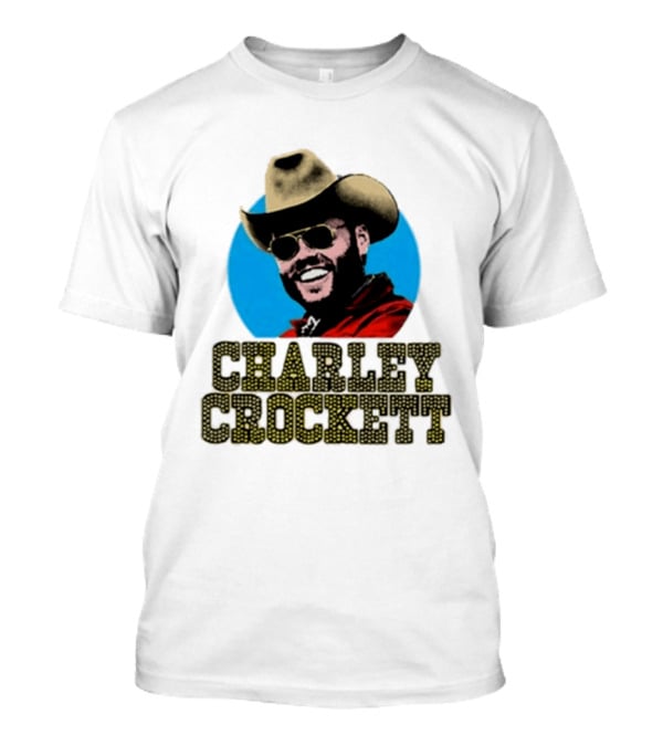 Charley Crockett Cowboy Hat Sunglasses Western T-Shirt
