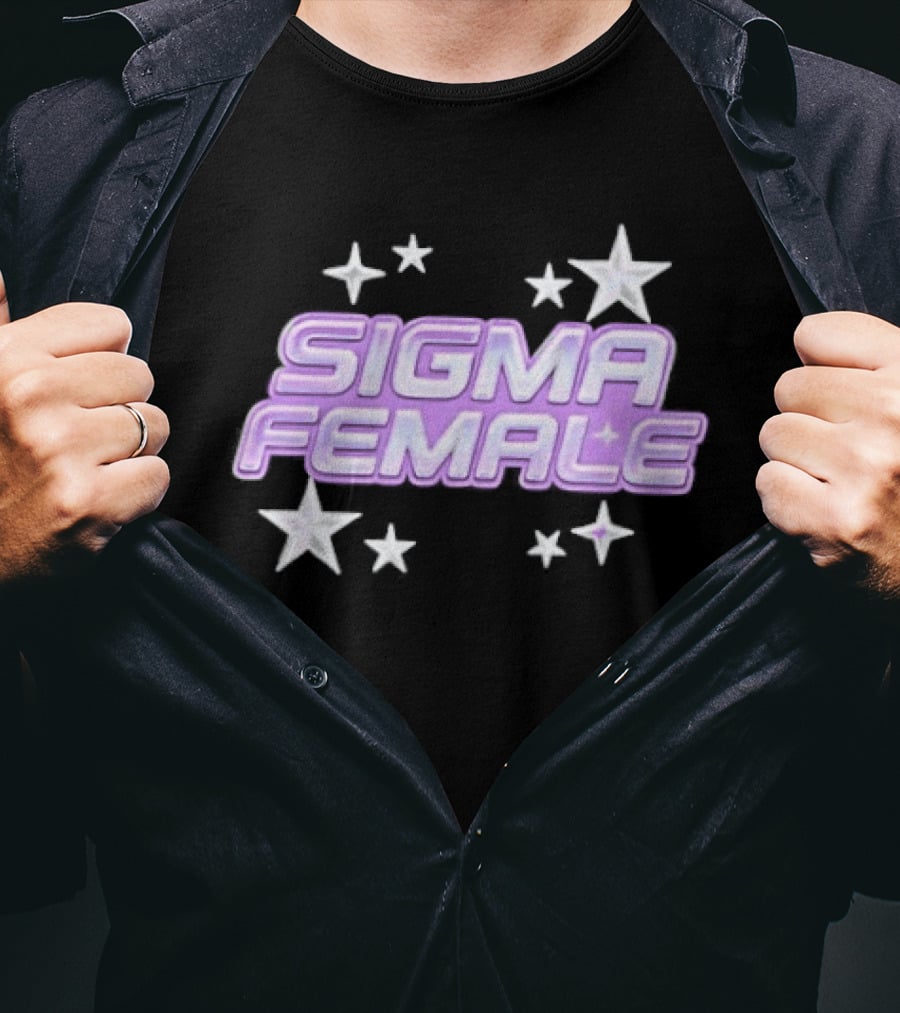Sigma Female Aesthetic Y2K Star T-Shirt