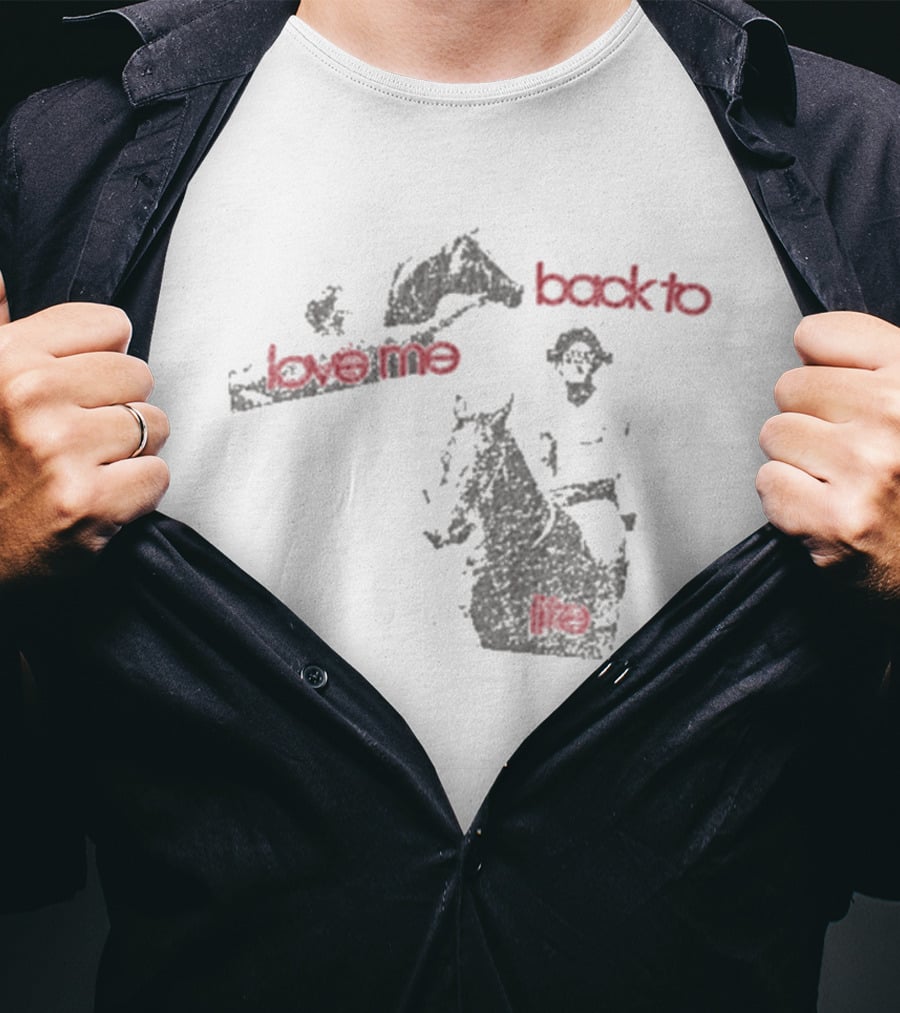 Back To Love Me Horseman Retro Paly Men's Back To Life T-Shirt