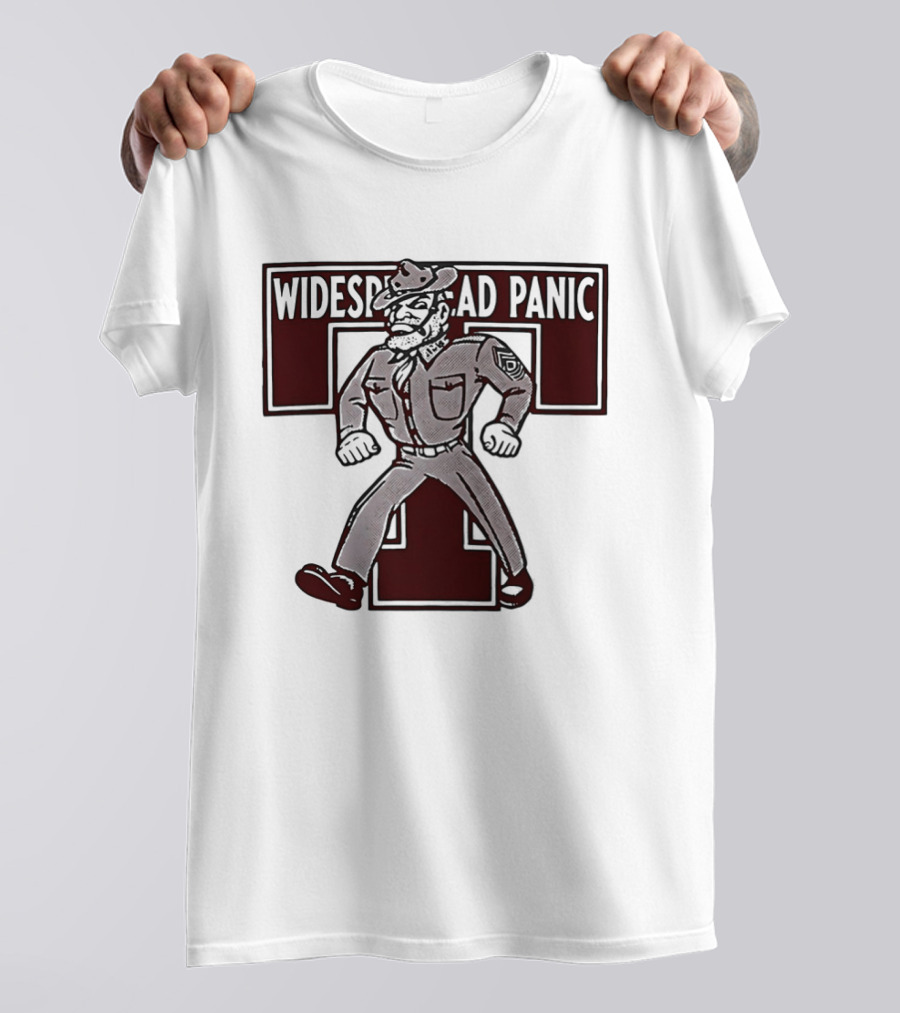Texas A&M Aggies Collaboration Widespread Panic T-Shirt