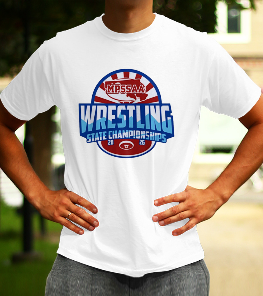 MPSSAA Wrestling State Championships 2026 T-Shirt