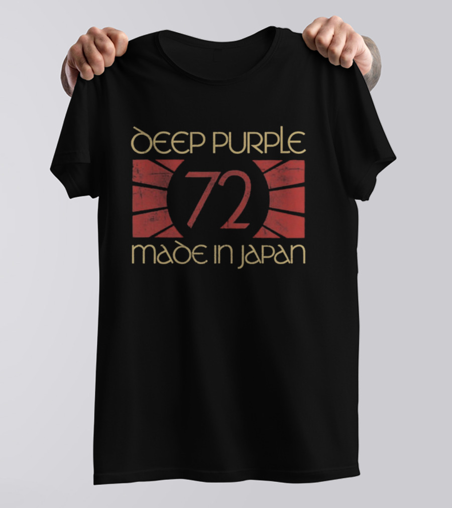 Deep Purple Made In Japan 72 Vintage Concert T-Shirt