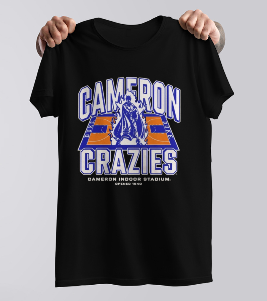 Cameron Crazies Duke Basketball Indoor Stadium 1986 T-Shirt